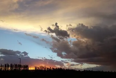 atardecer