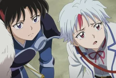 towa y setsuna ven a sesshomaru hanyo no yashahime