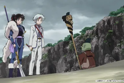 jaken les habla a towa y setsuna hanyo no yashahime jigsaw puzzle