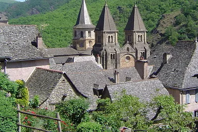 Conques, Aveyron jigsaw puzzle
