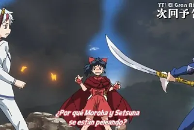 setsuna advierte a towa con derrotarla hanyo no yashahime jigsaw puzzle