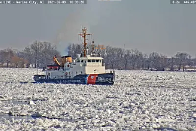 Biscayne Bay-104 USCG ice breaking