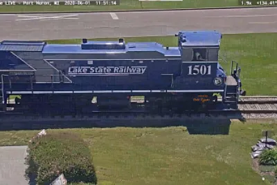 Lake State Railway #-1501 at Port Huron,MI/USA