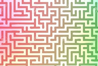 colorful maze