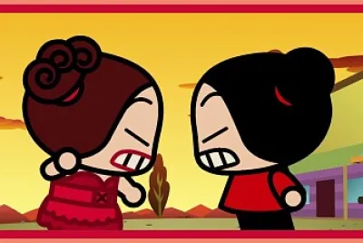 pucca se enoja con otra pucca por garu pucca