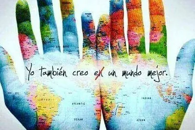 פאזל של yo creo en un mundo mejor