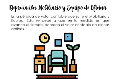 DepreciaciÃ³n mobiliario y equipo de oficina