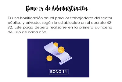 Bono 14