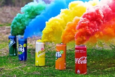 colored smoke