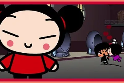 pucca se alegra por ching y abyo pucca