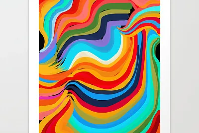 abstract rainbow