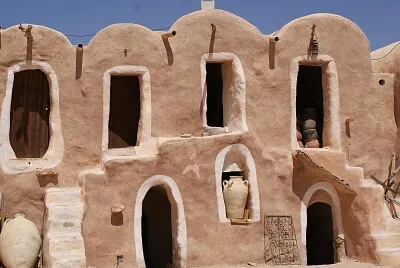 Ksour, silo a grains, Tunisie