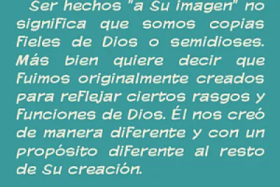 A imagen y semejanza jigsaw puzzle