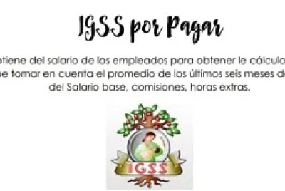 igss por pagar