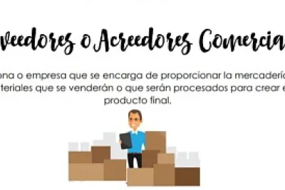 Proveedores o acreedores comerciales