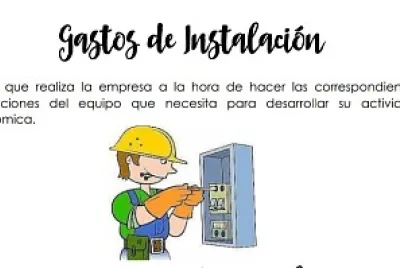 gastos de instalacion