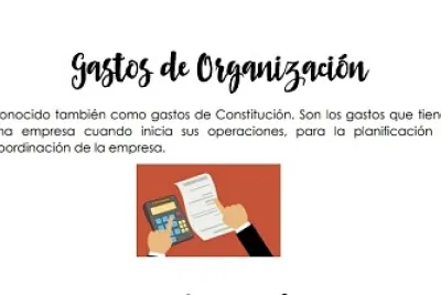 gastos de organizacion