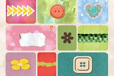 Couleurs Patchwork jigsaw puzzle