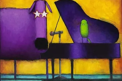 Piano Glam Dog