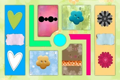 Couleurs Patchwork jigsaw puzzle