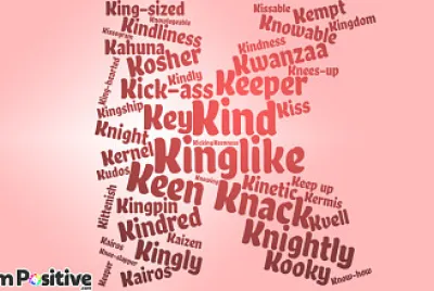 Positive adjectives,K