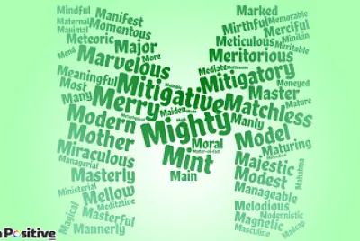 Positive adjectives,M