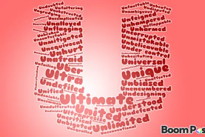 Positive adjectives,U