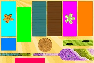 Couleurs Patchwork jigsaw puzzle