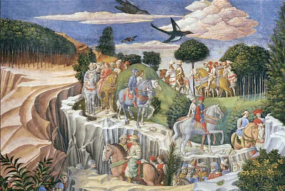 Benozzo Gozzoli procession
