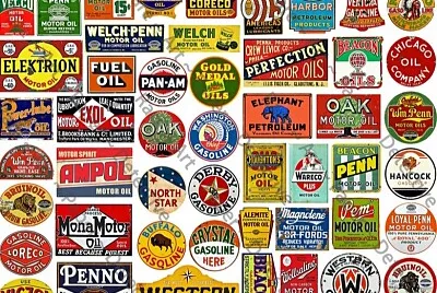 Motor Oil Signs