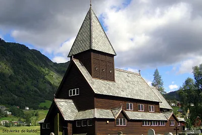 AB - Eglise en bois debout de Roldal, Norvege