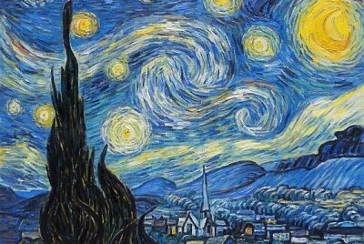 La noche estrellada de Van Gogh