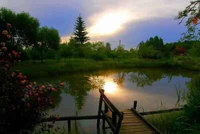 UN BELLO ATARDECER jigsaw puzzle