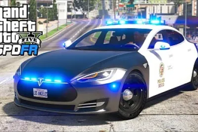 TESLA MODLE S (POLICE)