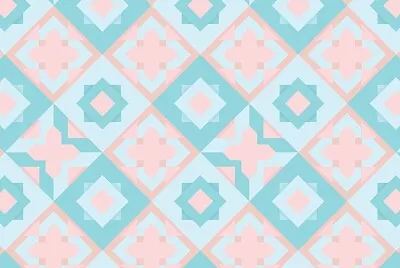Geometric pastel