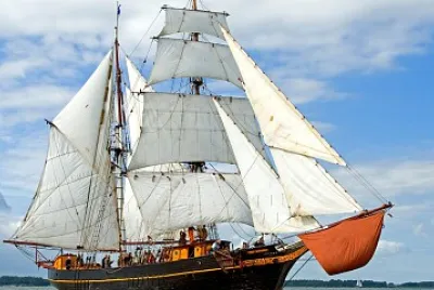sailing ships cleaning up sea transport