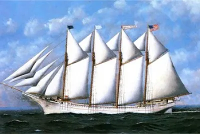 The Sailing Ship George W. Truitt, Jr.  1910