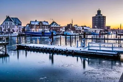 Harbour in Eckernfoerde