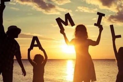 פאזל של Una familia que el amorosa que comparte y se ama