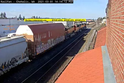 Beoing component transport car   BNSF 's 271, 339,