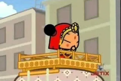 pucca ve que su elefante esta agotado pucca