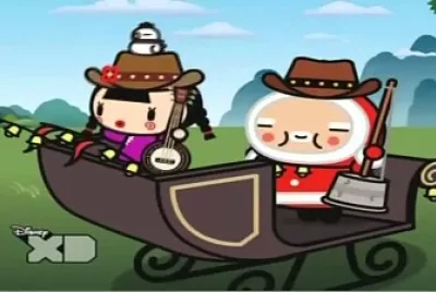 ching y santa piensan que pucca gano pucca