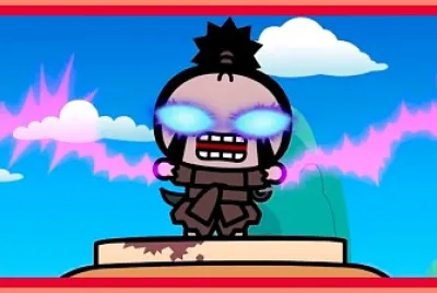 doga se molesta con los chefs por molestarla pucca