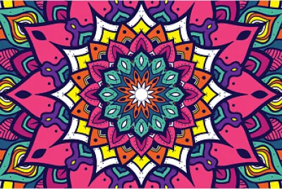 פאזל של MANDALA DE COLORES