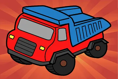 TRUCK - DIBUJO 1 jigsaw puzzle