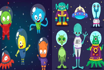 EXTRATERRESTRES ANIMADOS jigsaw puzzle