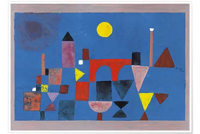 EL PUENTE ROJO -PAUL KLEE