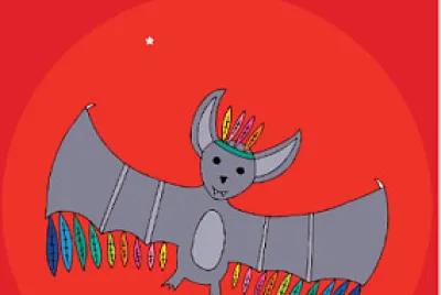EL MURCIELAGO DE COLORES