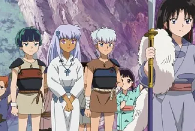 setsuna se va de la aldea de los hanyo hanyo no yashahime