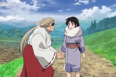 setsuna le dice a kaede que es un hanyo hanyo no yashahime jigsaw puzzle